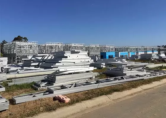 Modern Prefab Light Steel Frame House Villa House Roof EPS Sandwich Panel For Living