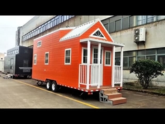 Modern Design Prefabricated Modular Home Kit Tiny House On Wheels With 2 Bedrooms