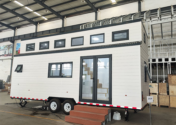 Tiny House On Wheels For United States Luxury Mobile Home With 2 Bedrooms
