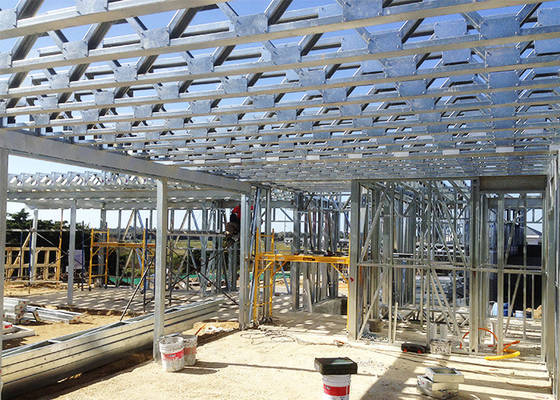 ICC EN-1090 Standard Prefabricated Luxury Modular Home Light Steel Frame House