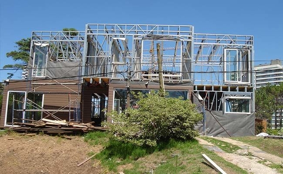 ICC EN-1090 Prefabricated Home Kit With Light Steel Frame New Modular Homes For Sale