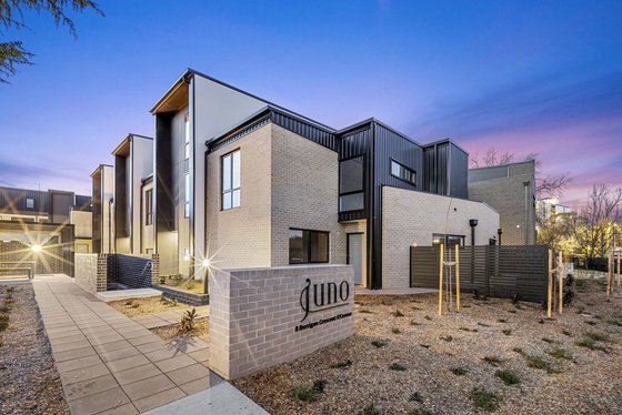 Stylish Townhouses Prefabricated Light Gauge Steel Frame Homes AS4600