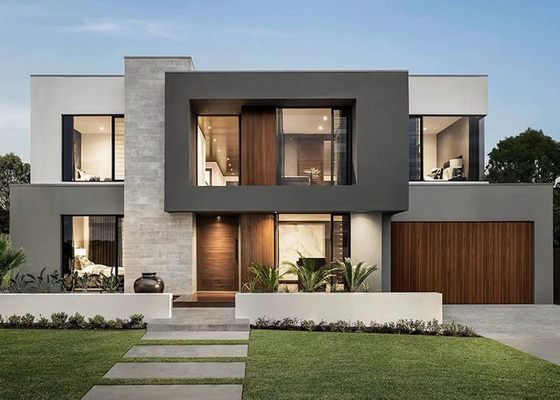 Luxury Modular Prefab Villa – 3-Bedroom Light Steel Frame House Kit NS/AS Standard