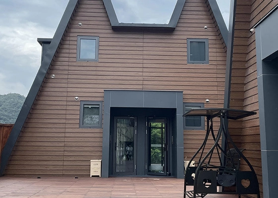 Prefab Home Easy Assembled House Light Steel Framing modular home Wooden House Resort Bunglalow