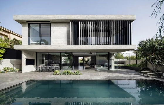 Modular deluxe bungalow residence, Bungalow House With Big Window