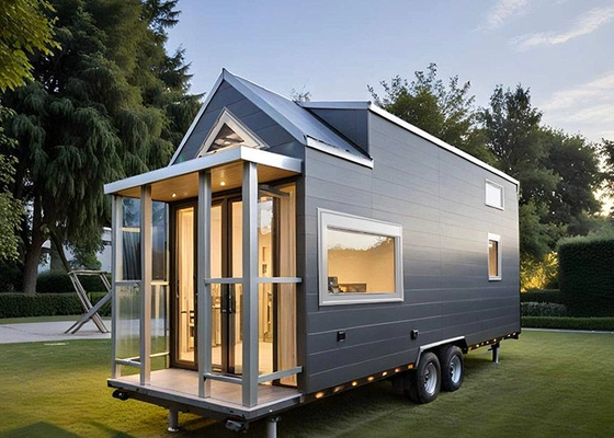 Towable Premade Tiny Homes On Trailer AS / US Light Steel Frame Kits
