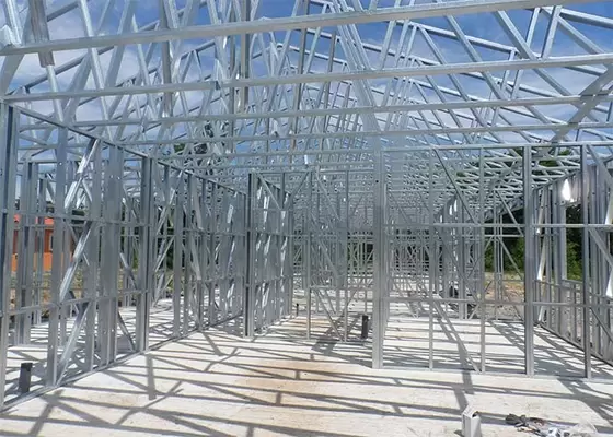 Hot Sale Fast And Easy Construction Light Steel System Durable House Villa Ready To Ship