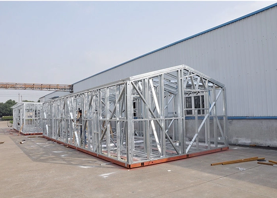 Small Factory Direct Modern Prefab Light Gauge Steel Park Home Modular House Kits