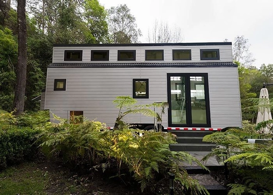 Light Gauge Steel Prefab Holiday Cabins: Tiny House On Trailers Log Cabin Modular Homes