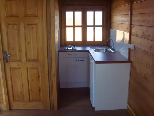 Prefabricated House Kits House , Light Steel Structure Wooden House , Different Color Ceiling