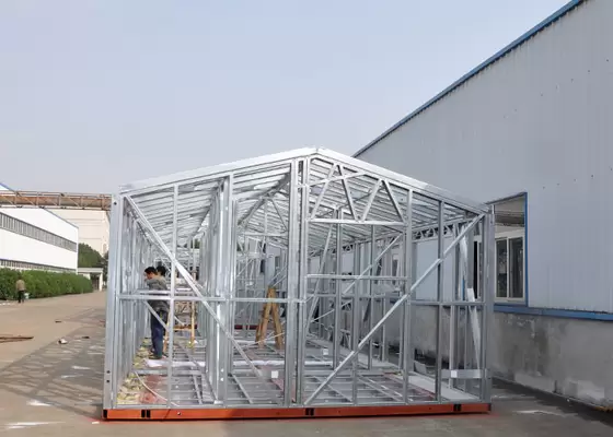 High-Quality Prefabricated Garden Studio | Light Steel Frame with Engineered Design