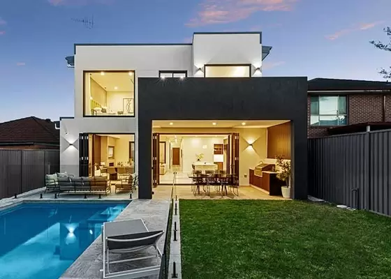 EU/AU/NZ/USA Light Steel Framing Prefabricated Luxury Villa