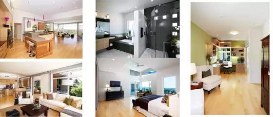 Australia Standard Luxury Prefab Steel Structure Villa / Prefab Modular House ICC EN-1090