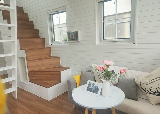 Tiny Homes On Wheels Under $50K Luxury Modular Tiny Houses With Llight Gauge Steel Frame