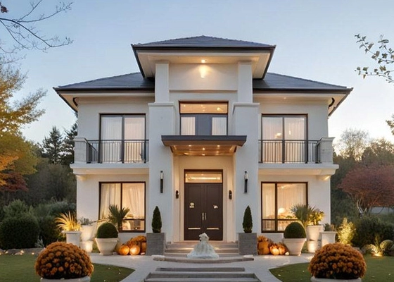 Light Steel Prefabricated Accommodation Modular House Single Family Homes