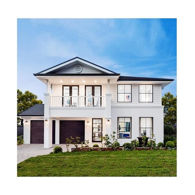 lat Roof Modern Light Steel Framing For Building Construction house modular manufactured homes