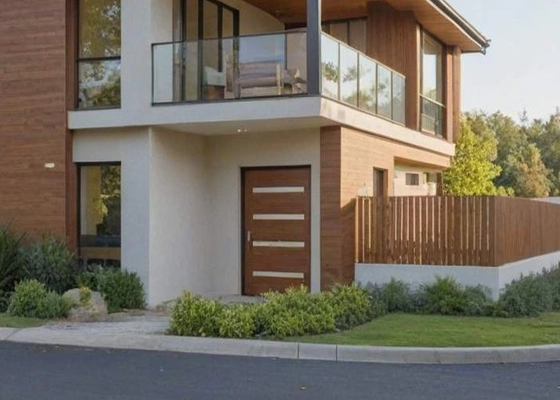 Luxury Prefab Houses 2 Storey  Design Waterproof With 3 Bedrooms