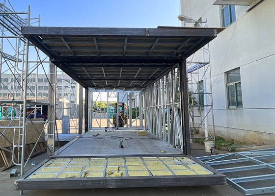 Light Steel Frame Prefab Cabin In China A Modular Fast Assembly Cabin AS/NZS