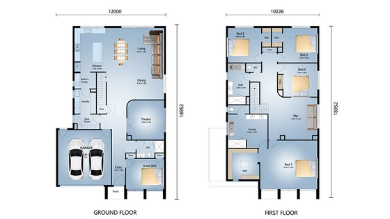 Quick Assemble Modern Luxury Prefab House Villa Light Steel Frame​