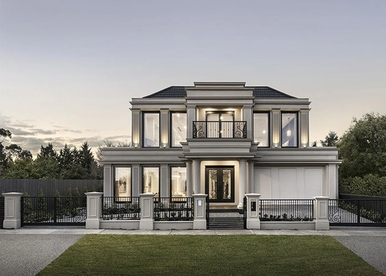 High Quality Prefabricated Villas Quick Assembly Modular Homes With Solar Energy Systems 4 Bedroom