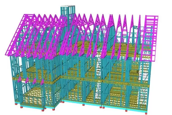 Prefabricated Apartment Buildings / Living Or Office Supply Buildings