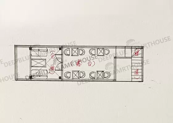 Light Steel Structured Pre Engineered Steel Homes Earthquake Proof For Residence