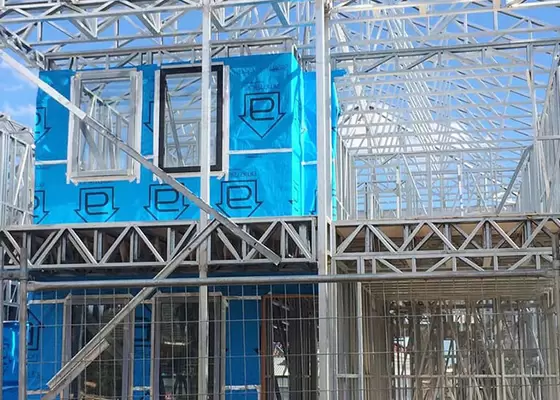 High-End Prefab Villa With Light Gauge Steel Framing Eps Sandwich Panel