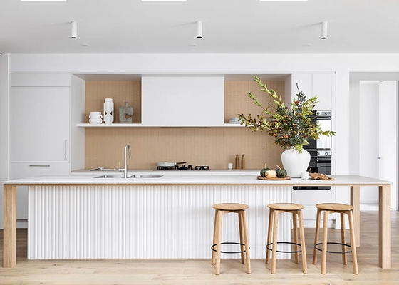 AS / NZS Light Steel Prefabricated Luxury Villas Modern Prefab Bungalow Homes