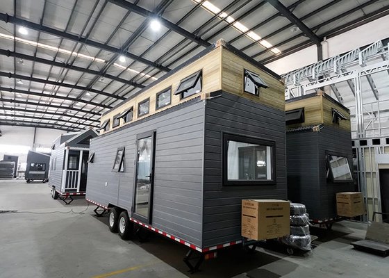 Prefabricated Modular Home Tiny Home On Wheels With Light Steel Frame Modular Home