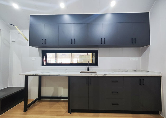 US / AS Modular Prefabricated Prefab Tiny House On Wheels With Bathroom