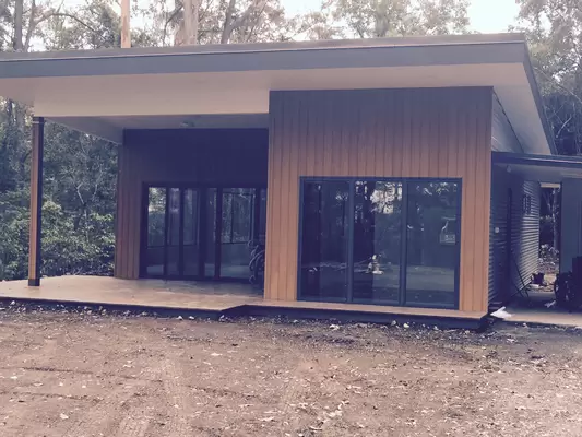 Luxury Prefabricated House Light Steel Villas House Granny Flat Fast Install Wooden Bungalow