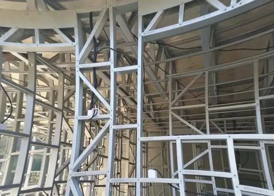 Modern Prefabricated Prefab Villa Light Gauge Steel Structure Housing     Modular House Ktis