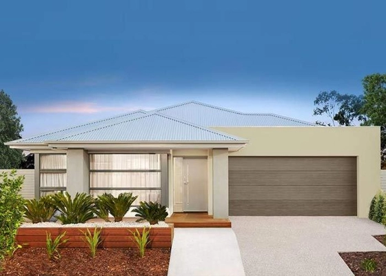 Customized Prefab Bungalow Homes Light Gauge Steel Material For Living