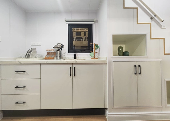 Prefab Tiny House 2 Bedrooms 2 Floors Modern Portable Home Tiny Home Trailer