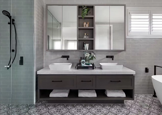 ISO 9001 Light Steel Frame Prefabricated Villas With 5 Bedroom Modular Homes