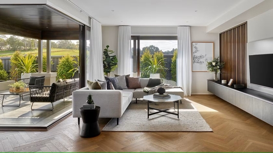 Villa AS/NZS/USA Light Steel Frame Modern Prefab House Luxury Modular Home