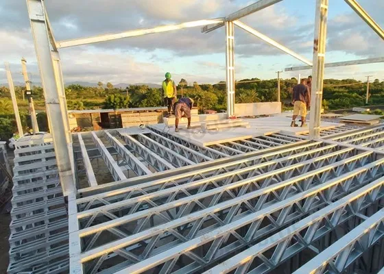 American Standard Modern Prefab House Exported Light Steel Structure Building Modular Home