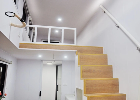 Modern Tiny House With Kitchen And Bathroom Luxury Prefab Tiny Home On Wheels