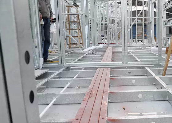 Light Steel Frame Fast Assemble Earthquake Proof Prefab House Kits