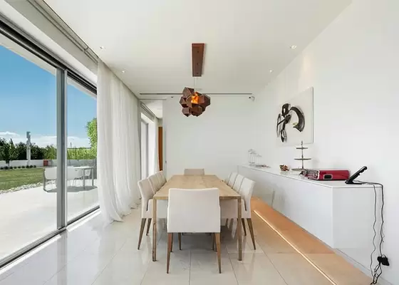 Wind Resist Two Storey Light Gauge Steel Villa , Light Weight Metal Frame Houses