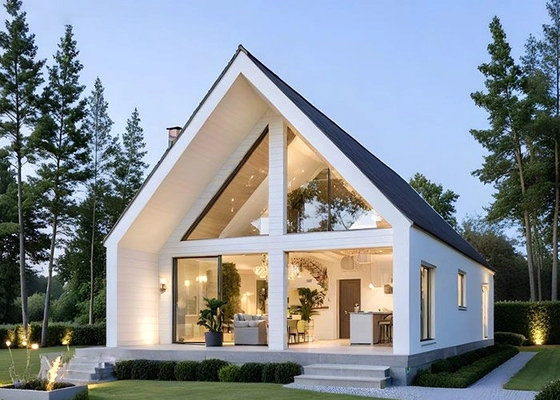 Au/USA Standard Light Steel Framing Prefab House Wooden House Resort Bunglalow