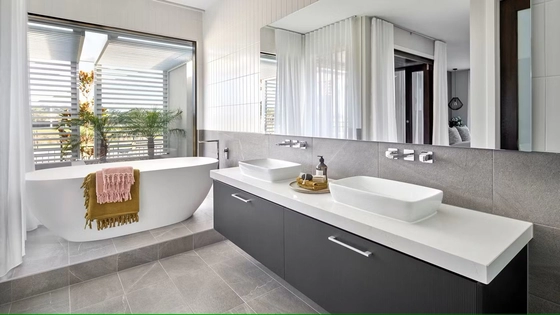 Villa AS/NZS/USA Light Steel Frame Modern Prefab House Luxury Modular Home