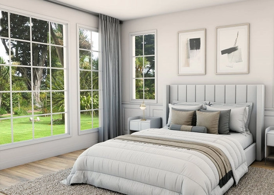 Mulberry Luxury Prefab House Single Family Homes Company DEEPBLUE Brand Light Steel Frame Hosue