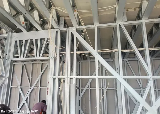 American Standard Modern Prefab House Exported Light Steel Structure Building Modular Home