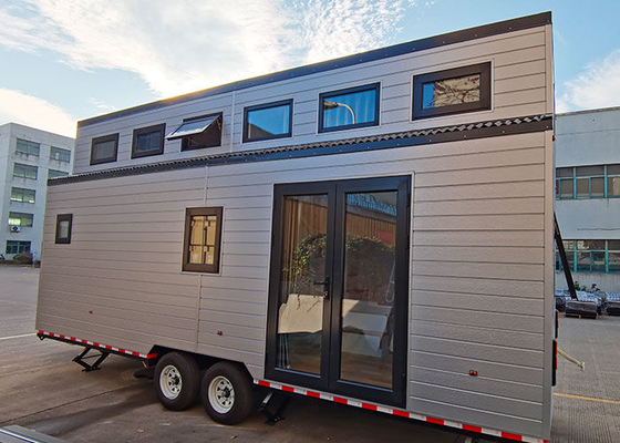 Light Steel Frame Prefab Eco Modular Home Tiny House On Wheels Prefabricated Homes