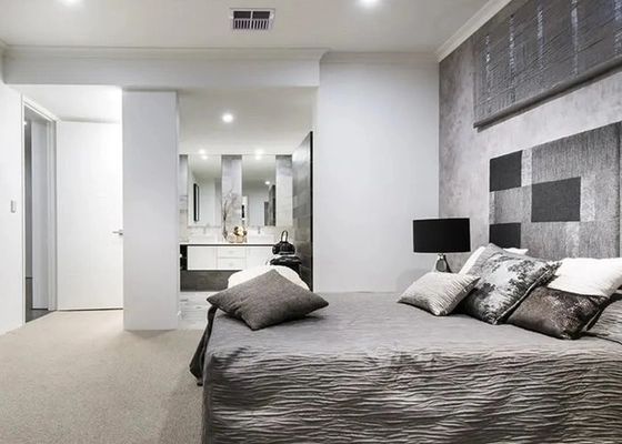 ICC-ES Luxury 3 Bedroom Villa Prefab Light Gauge Steel House Movable Steel Fascia Board