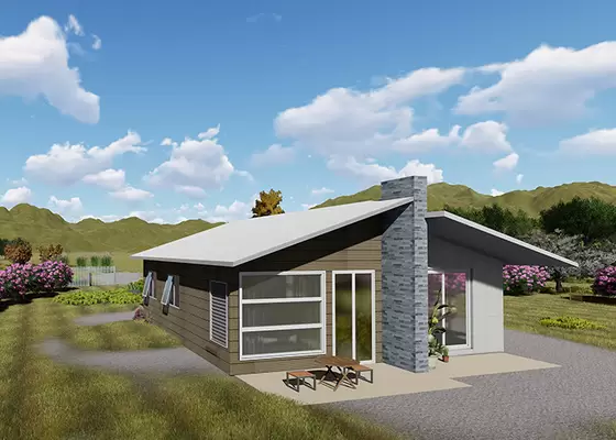 Strong Mobile Steel Structure Homes /Light Gauge Steel Wall 2-Storey Luxury Villa