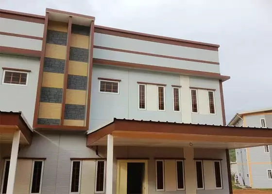 Light Steel Frame Prefabricated House / Earthquake Resistance / Light Gauge Steel House