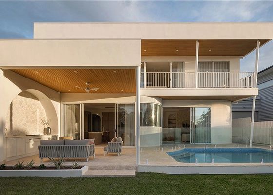 Austraila Standard Prefabricated House Luxury Villa Light Gauge Steel Framing