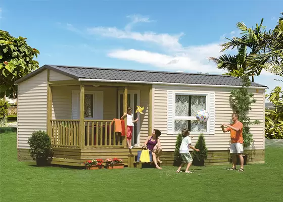 Europe Style Prefab Light Steel Frame Mobile Homes In EU Standard